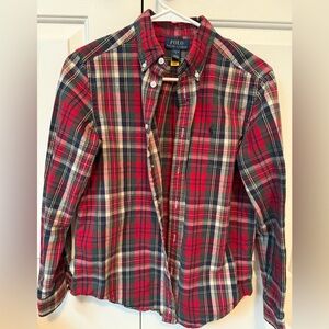 Polo Ralph Lauren Red Plaid Shirt